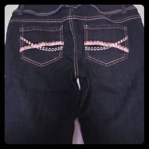 So jean shorts.